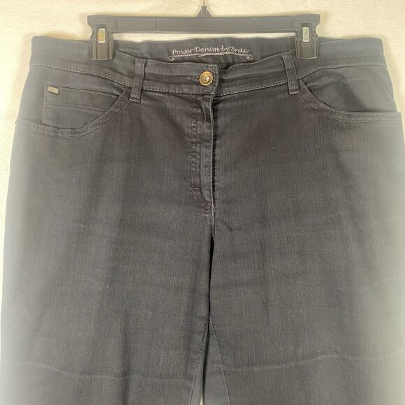 Brax Power Denim Jeans Sara 34x34 Dark Navy Made in Morocco Cotton Stretch - Picture 10 of 15